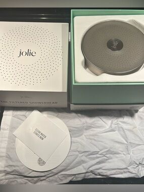 Jolie Filtered Showerhead - Brushed Steel
